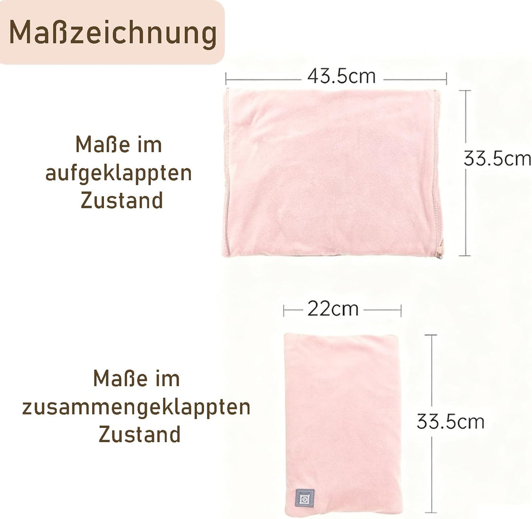 Handwärmer Elektrisch, Beheizbare Handschuhe mit 10000mAh Akku, Taschenwärmer wiederverwendbar 3 Hei