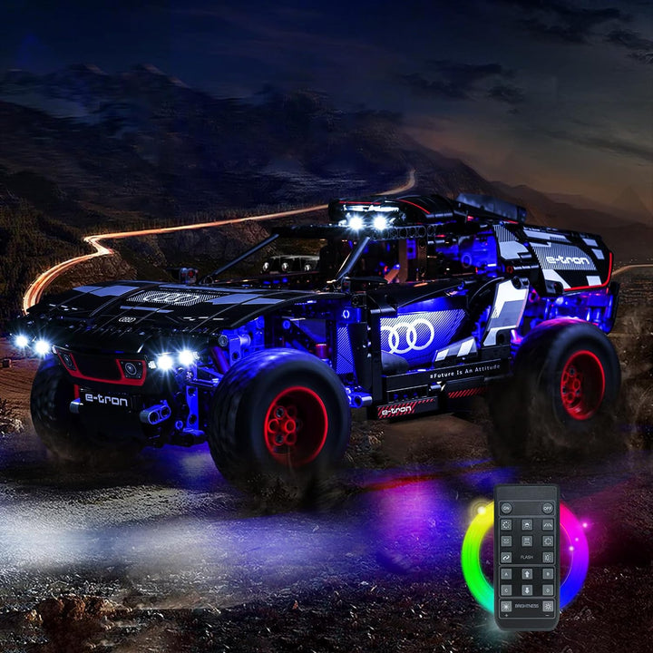 Fernbedienung Licht-Kit für Lego Audi RS Q e-tron (Kein Lego-Modell), Led Beleuchtungs Set für Lego