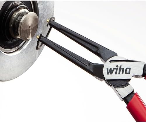 Wiha Sicherungsringzange Classic mit MagicTips® für Aussenringe (Wellen) mit gerader Form (34700) A