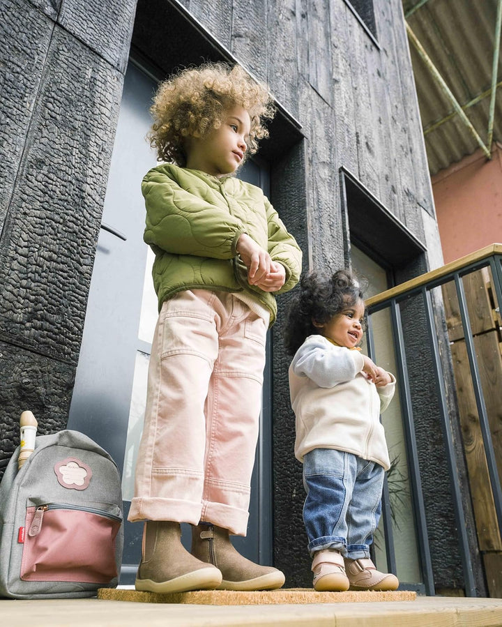 Kickers Unisex Baby Sabio Oxford-Schuh 24 EU Helles Camel, 24 EU Helles Camel