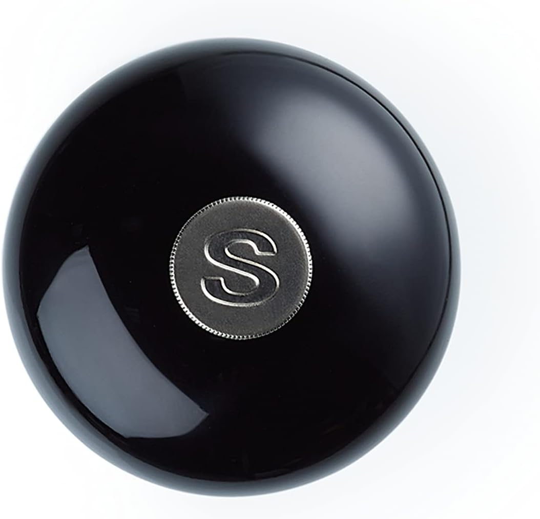 Le Creuset Classic Salzmühle, Gross, Robuster ABS-Kunststoff, Korrosionsbeständig, 518 g, Schwarz gl