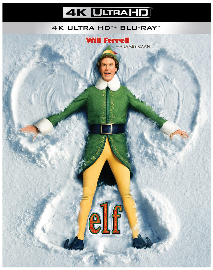 Elf [4K Ultra HD] [2003] [Blu-ray] [2022] [Region Free], Blu-ray