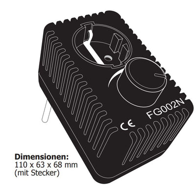 Kemo FG002N Leistungsregler 230 V/AC für ohmsche oder induktive Lasten. Stufenlose Leistungsregelung