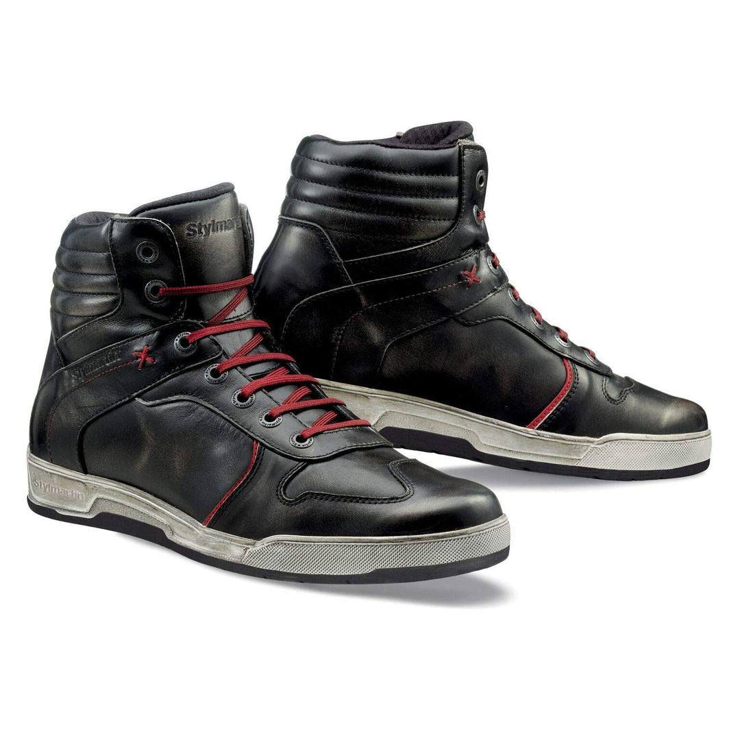 Stylmartin Iron Schuhe Unisex Turnschuh 42 EU Schwarz Nero Black, 42 EU Schwarz Nero Black
