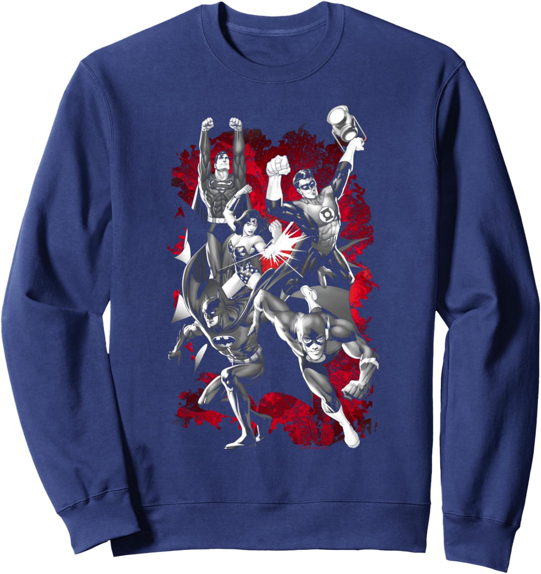 Justice League Explosion Sweatshirt