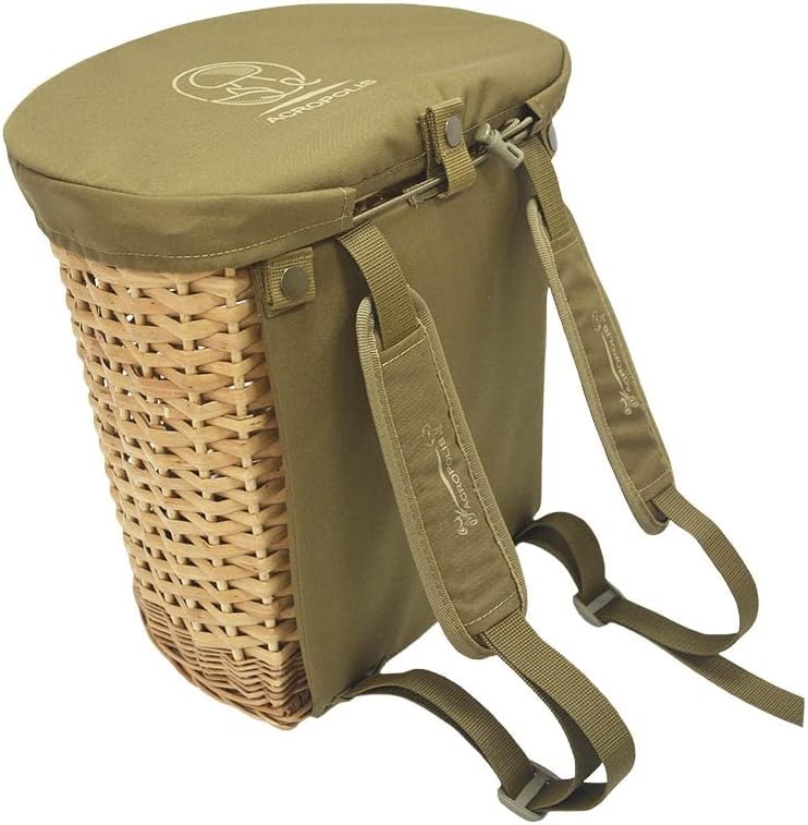 Pilz-Futtertasche – Rucksack mit Riemen für Futtersucher – Haversack Bushcraft Taschen Gürtel Futter