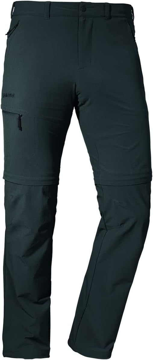 Schöffel Herren Pants Koper1 Zip Off Hose, asphalt, 110