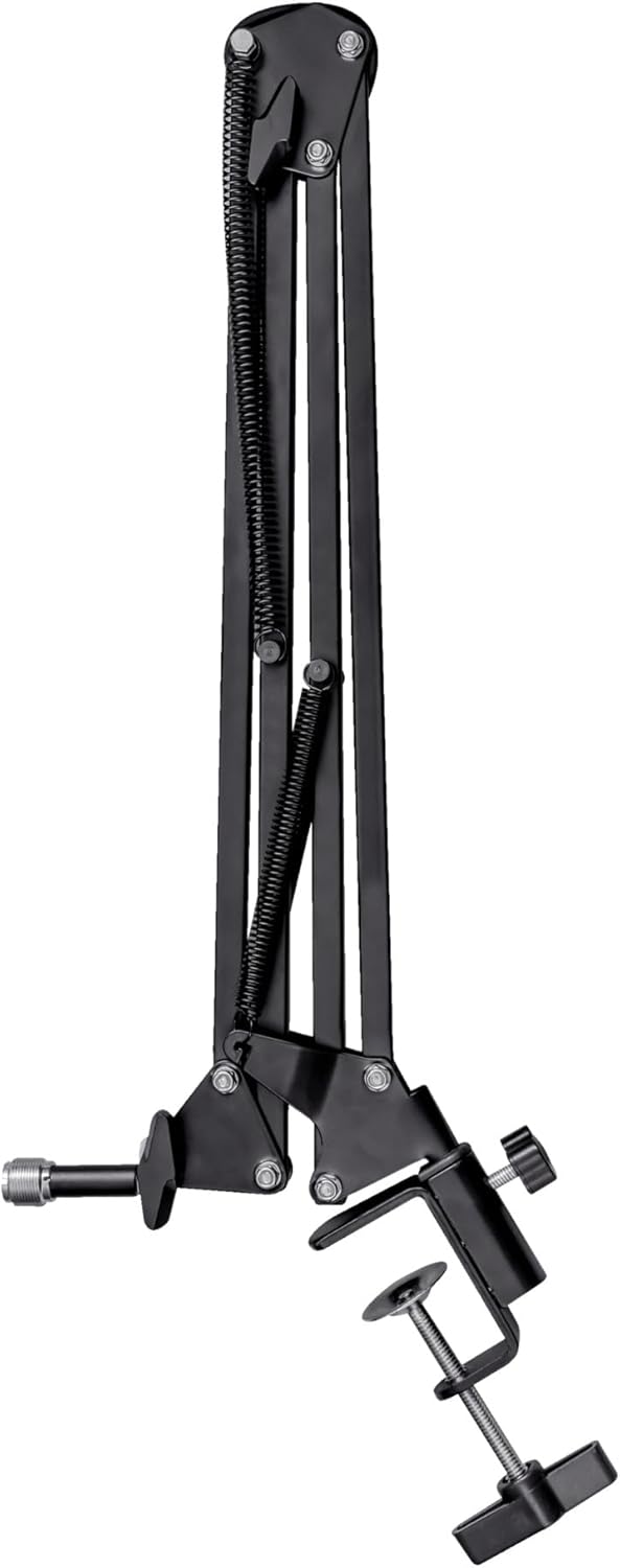 Trust Gaming GXT 253 Emita Mikrofon Arm, Mikrofonständer, Einstellbarer Tischarm, Integriertes 290 c
