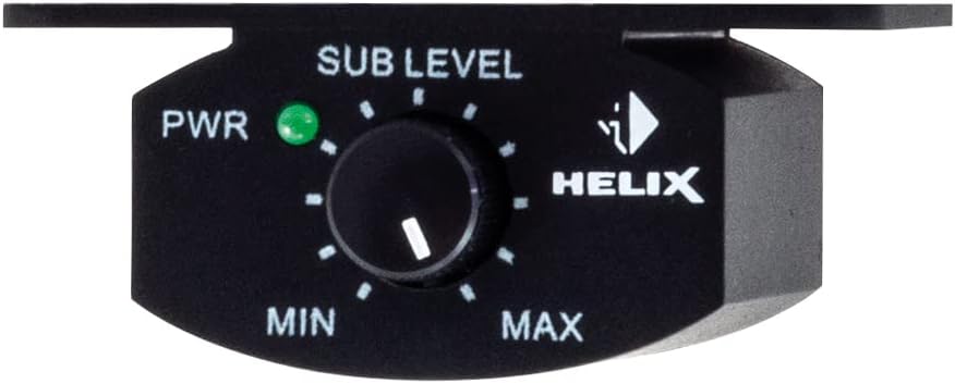 Helix U 10A - 25cm Auto Aktiv Unterbau/Untersitz/Underseat Gehäuse Subwoofer/Basskiste/Bassbox - 360