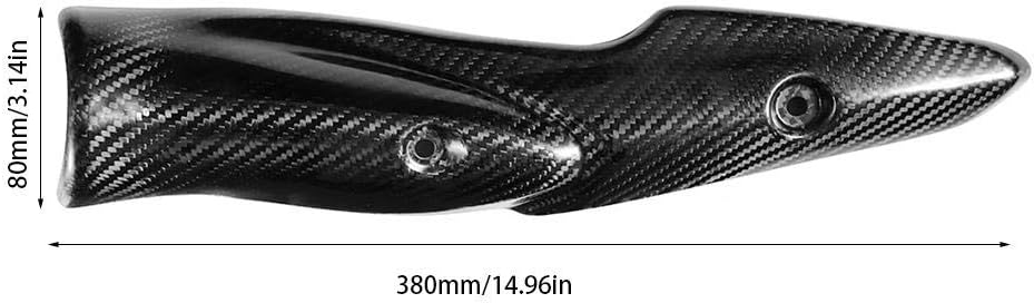 z900 Carbon Auspuffblende Motorrad,z900 hitzeschild,Motorrad Auspuffanlage Kohlefaser Hitzeschild Sc