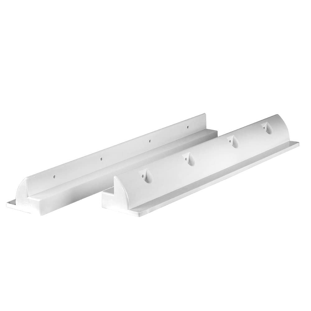 Offgridtec Spoiler Solar Dachhalterung Set von 2 (55 x 8,9 x 6,5 cm), Heavy Duty ABS PV Halterung fü