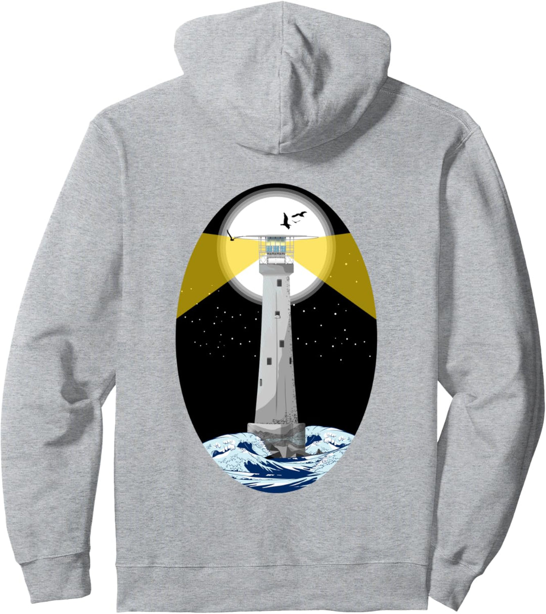Bishop Rock Leuchtturm Isles of Scilly Pullover Hoodie