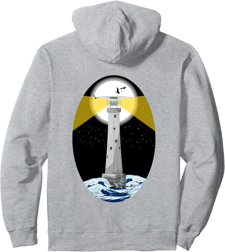 Bishop Rock Leuchtturm Isles of Scilly Pullover Hoodie