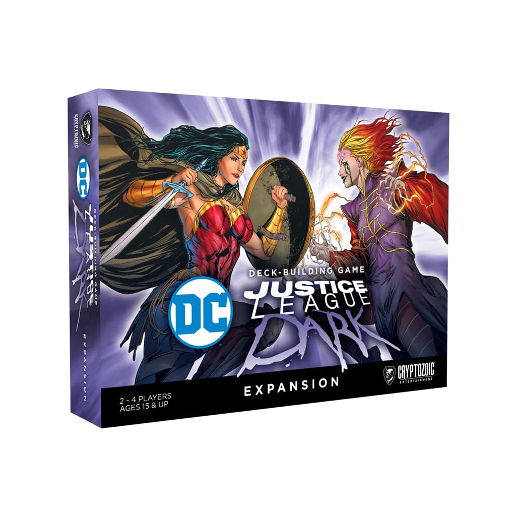 DC Cryptozoic Deck-Building Game: Justice League Dark Expansion | Card Game | Expansion | 1-5 Player