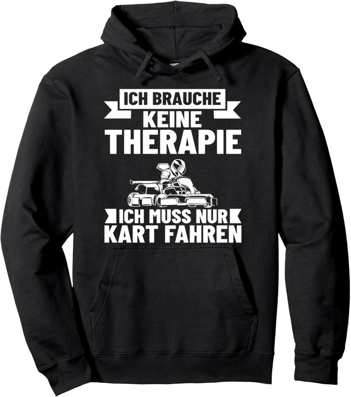 Rennsport Deko Kartfahrer Rennkart Design Gokart Racing Pullover Hoodie