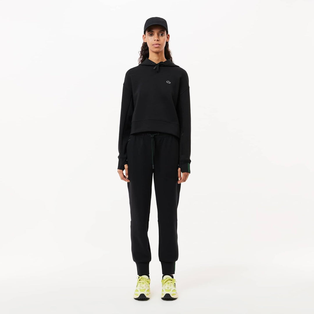 Lacoste Damen Sf0281 Sweatshirts, Schwarz, 38