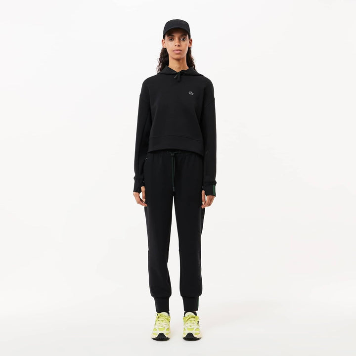 Lacoste Damen Sf0281 Sweatshirts, Schwarz, 38