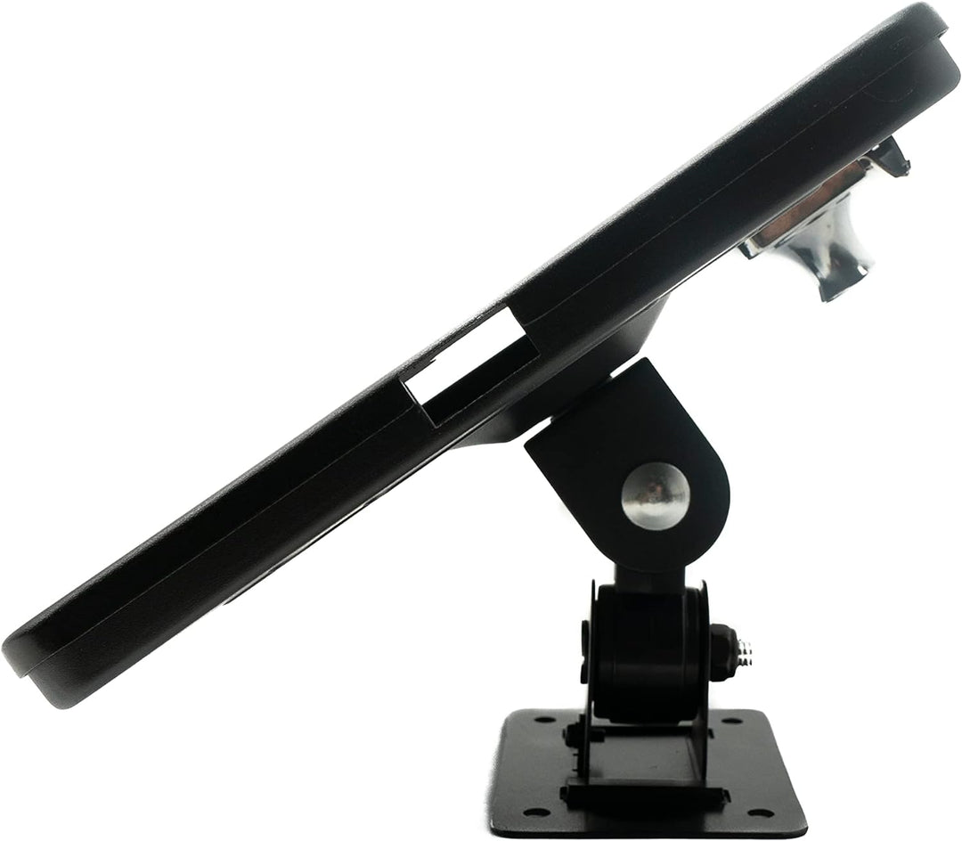 System-S Wand Halterung abschliessbar 360° für iPad 7 8 9 10.2" (2019 2020 2021) Schwarz