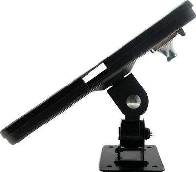 System-S Wand Halterung abschliessbar 360° für iPad 7 8 9 10.2" (2019 2020 2021) Schwarz