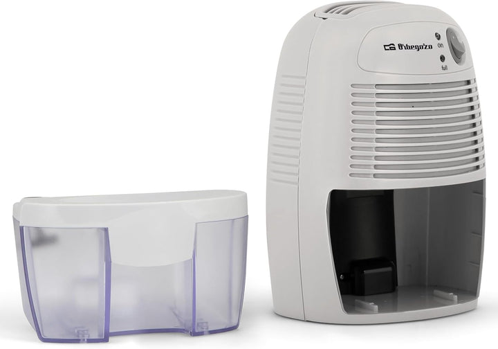 Orbegozo DH 250 Luftentfeuchter Kompakt, 0.5l Entfeuchtung 250 ml, Entfeuchtung 250 ml