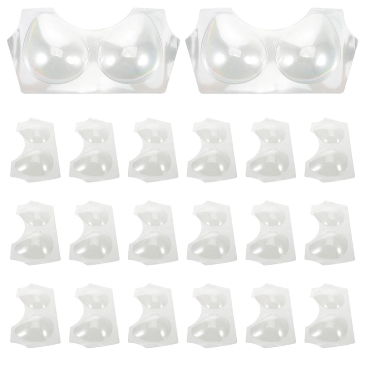 Zerodeko 20stücke Bh-formstützeinsatz Aus Pvc Passender Formhalter Für Bh-verpackung Reisen Und Aufb