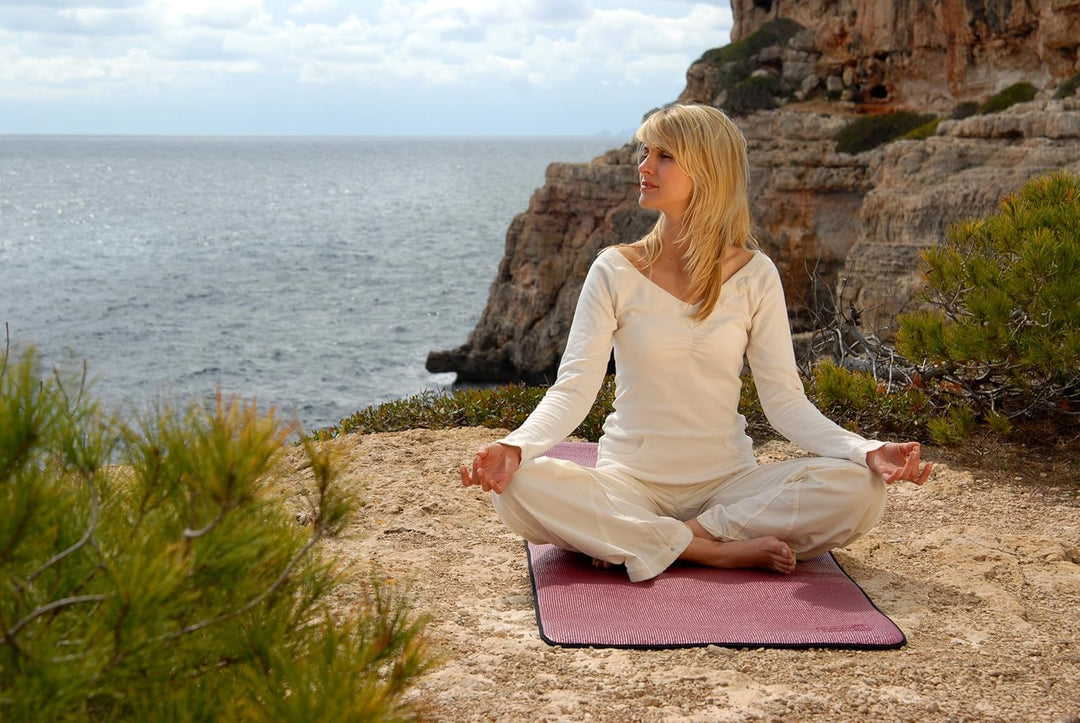 SISSEL Pilates & Yoga Matte Yogamatte, violett, One Size, einheitsgrösse