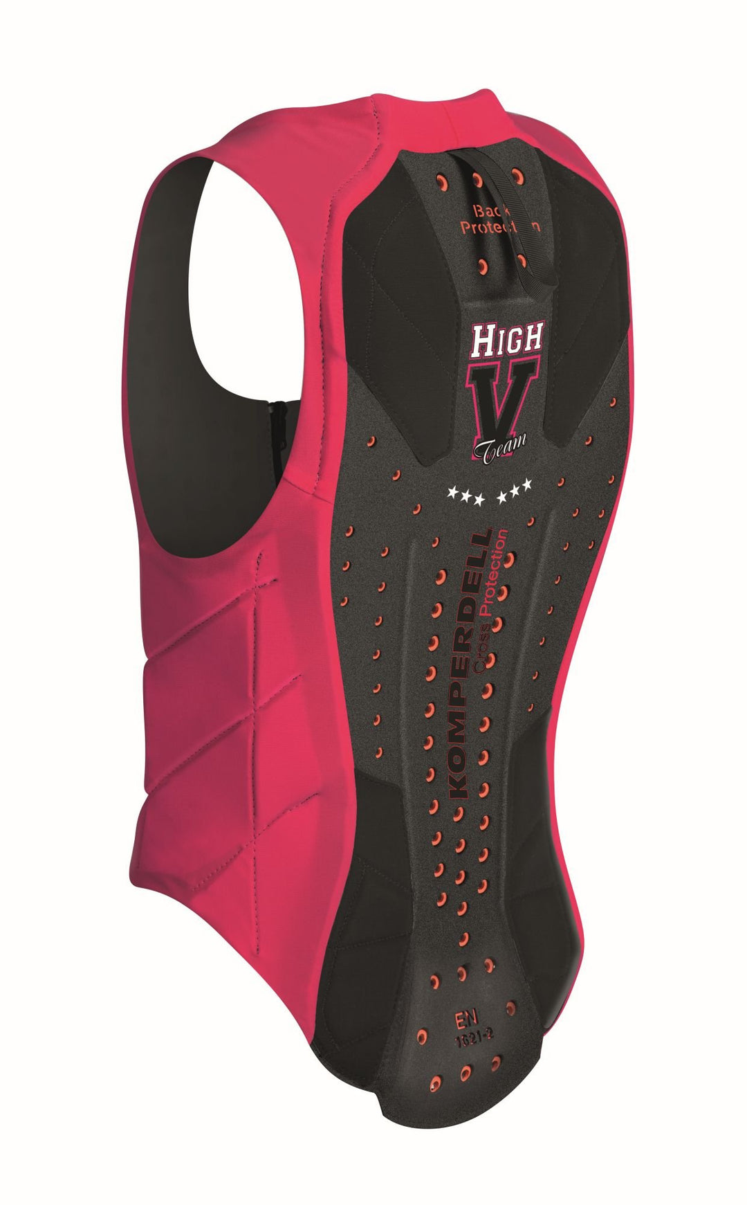 Komperdell Ballistic Vest Junior Pink Schutz 152 schwarz / pink, 152 schwarz / pink