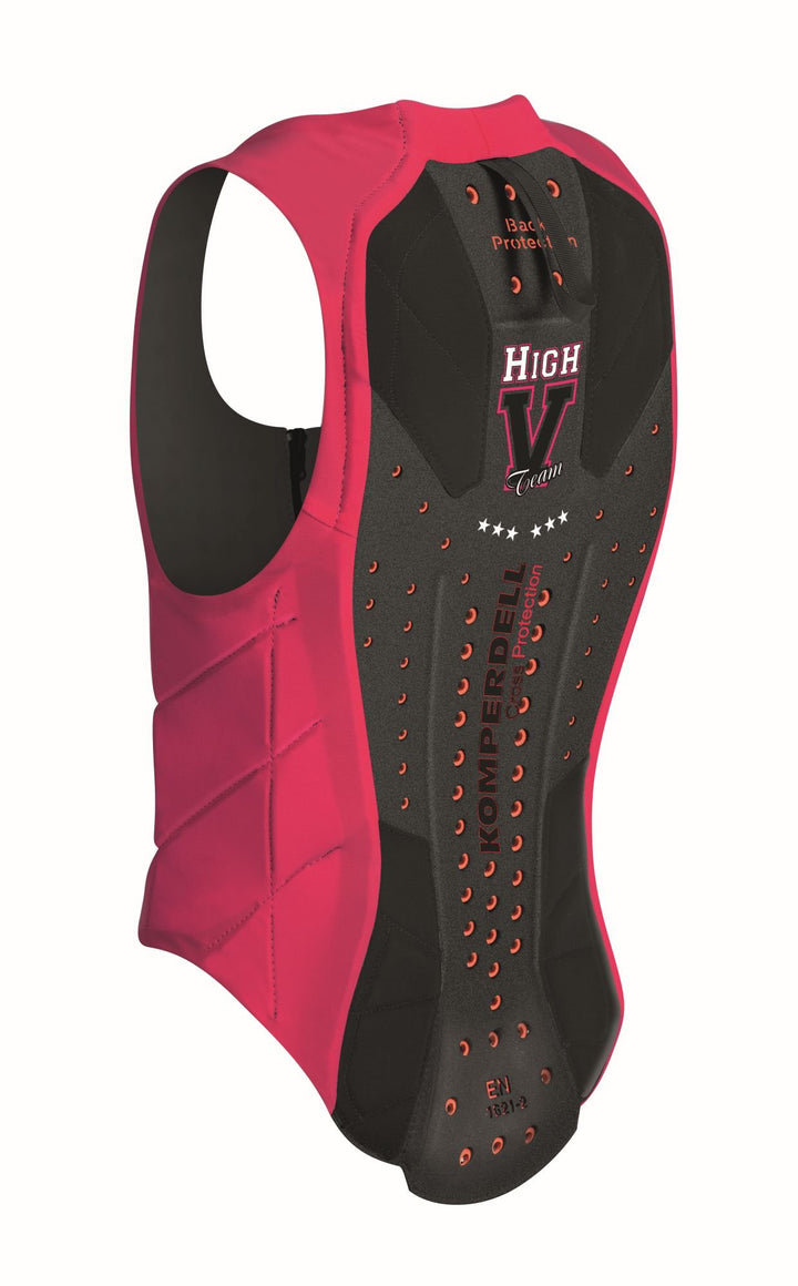 Komperdell Ballistic Vest Junior Pink Schutz 152 schwarz / pink, 152 schwarz / pink