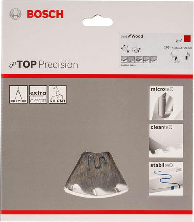 Bosch Accessories Bosch Professional 1x Kreissägeblatt Top Precision Best für Wood (Holz, Sägeblatt