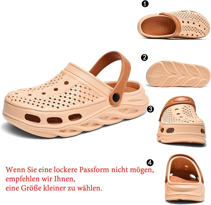 GULAKY Clogs & Pantoletten für Herren Gartenschuhe Orthopädische Schuhe Sandalen Damen Sommer Haussc