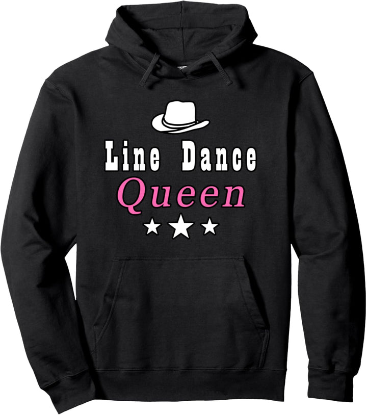 Line Dance Queen Country Music Tanz Pullover Hoodie