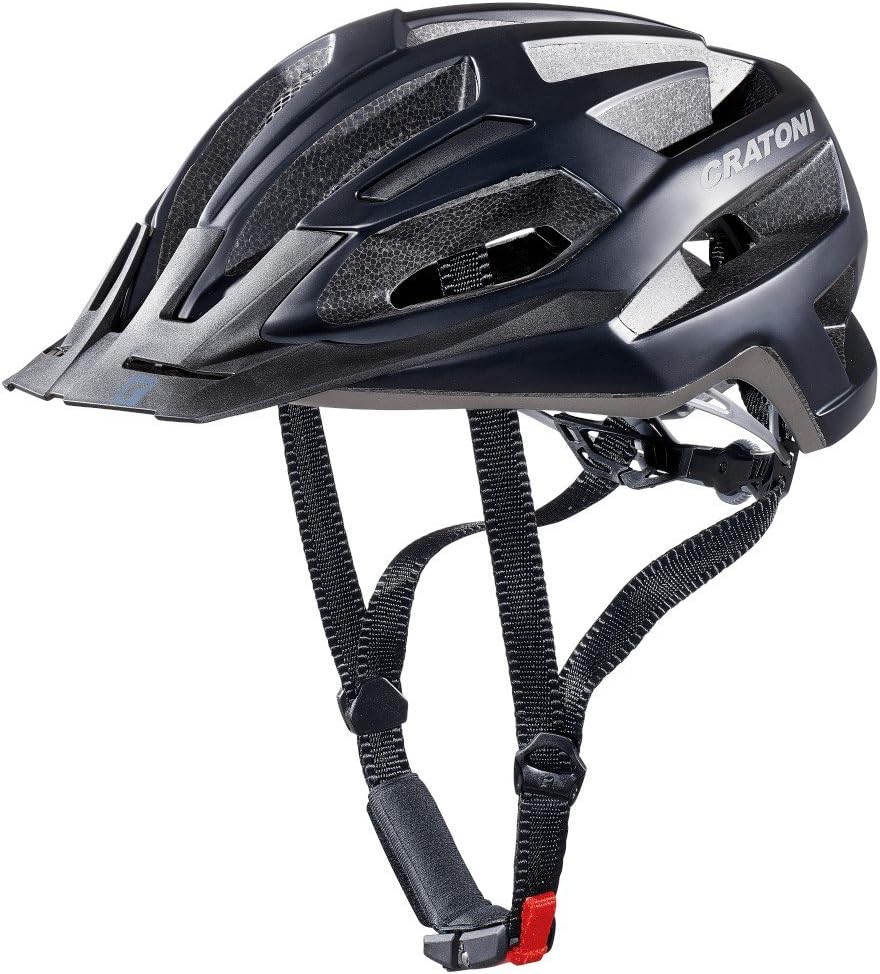 Cratoni C-Flash Fahrradhelm L-XL Black-Anthracite Glossy, L-XL Black-Anthracite Glossy