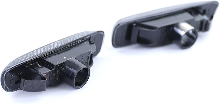 Klarglas Seitenblinker Schwarz Smoke Paar passend für 3er BMW E46 1998-2003