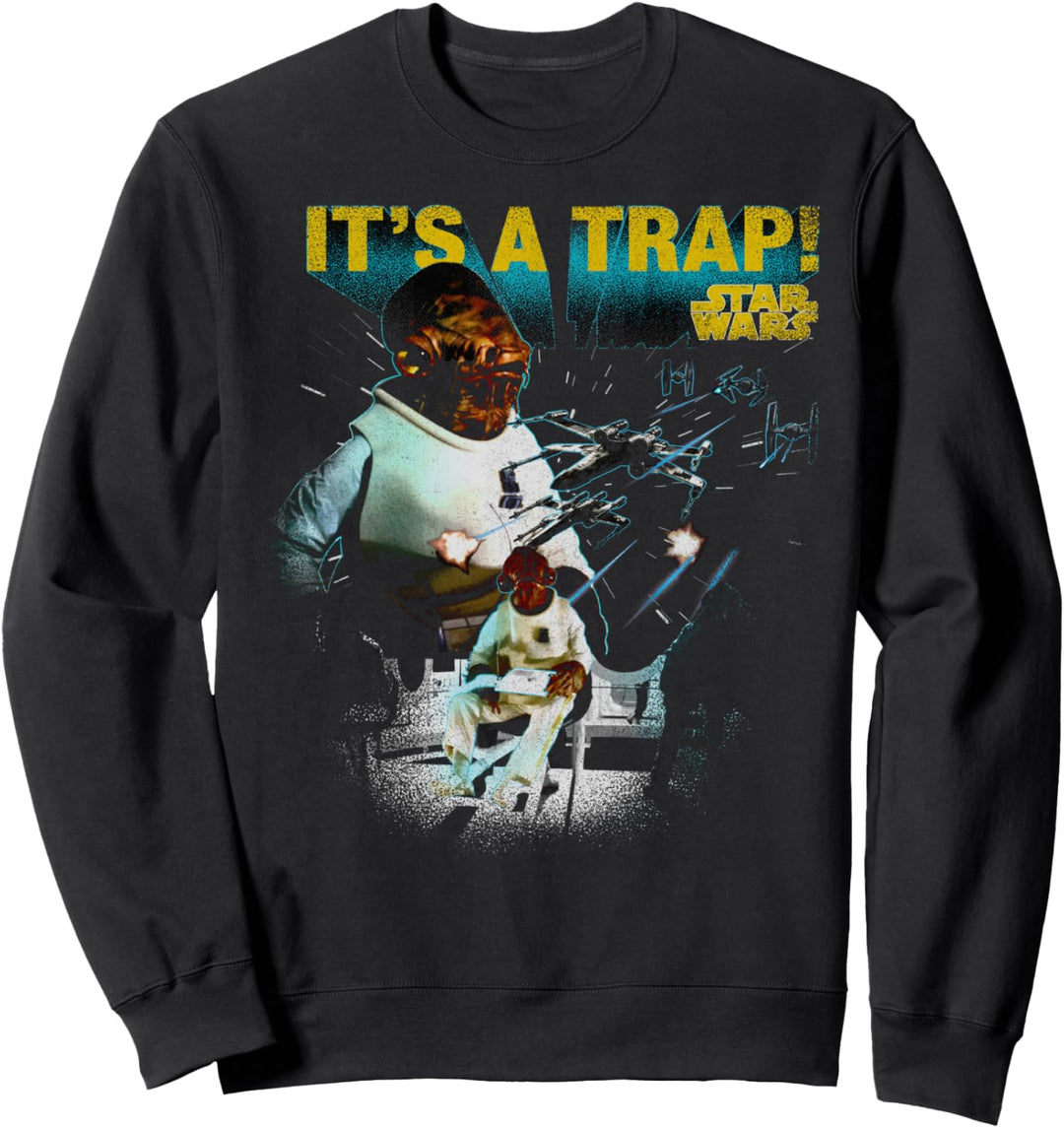 Star Wars Admiral Ackbar It's A Trap Sweatshirt