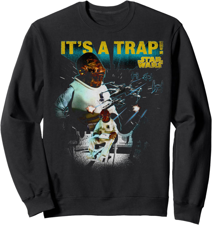 Star Wars Admiral Ackbar It's A Trap Sweatshirt