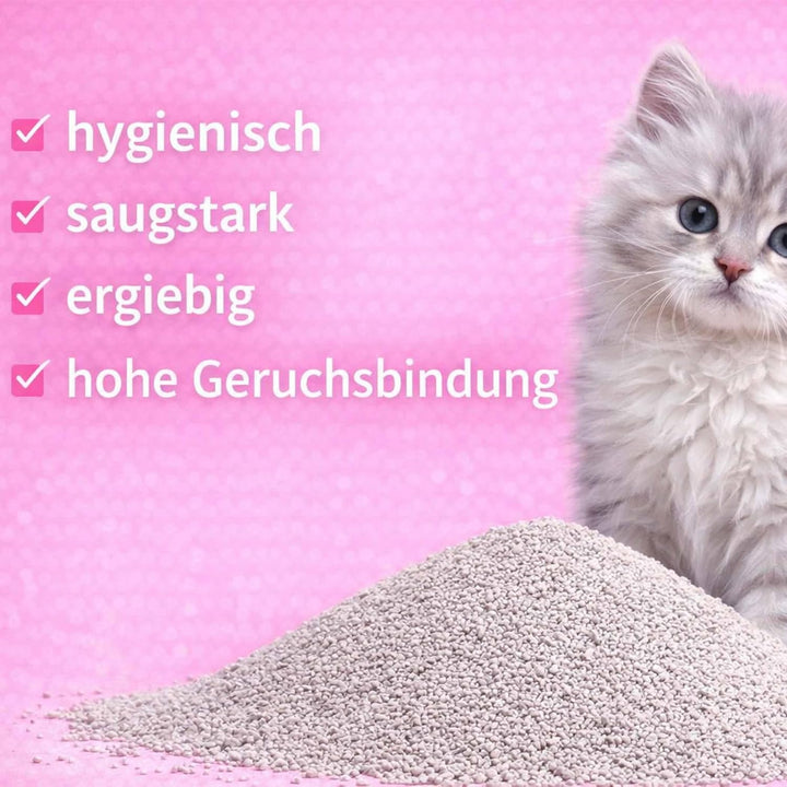 CANCAT 2x15 kg Excellent kanadische Premium Katzenstreu Klumpstreu Babypuderduft