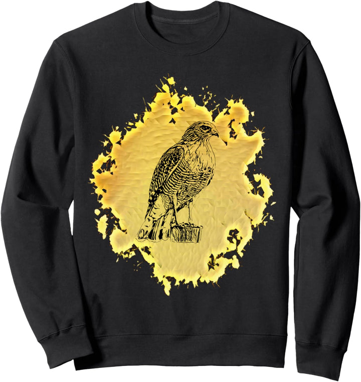 Falke Motiv Raubvogel Vögel Tiere Krallen Schnabel Falken Sweatshirt