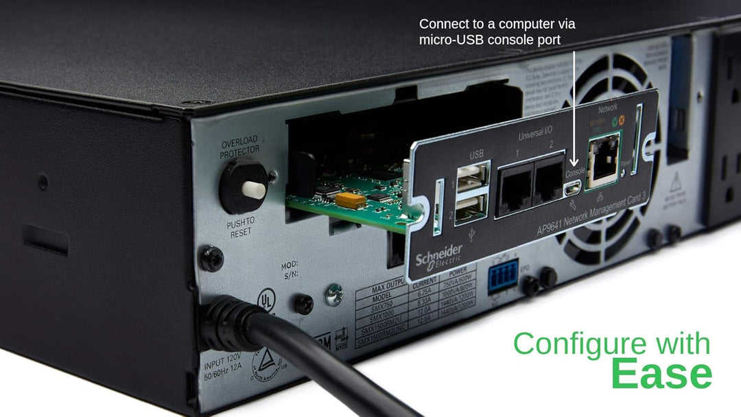 APC UPS Network Management Card with PowerChute Network Shutdown & Environmental Monitoring APC by S