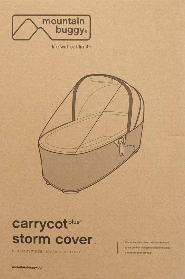 Mountain Buggy Plus Duet Regenschutz für Babyschale, Regen
