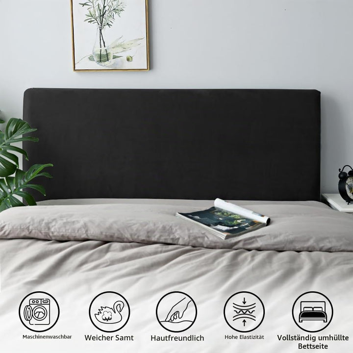 CAIJIN Bett Kopfteil Husse/Bezug, Stretch Bett Kopfteil Schonbezug, Staubdichte Schutzhülle für gepo