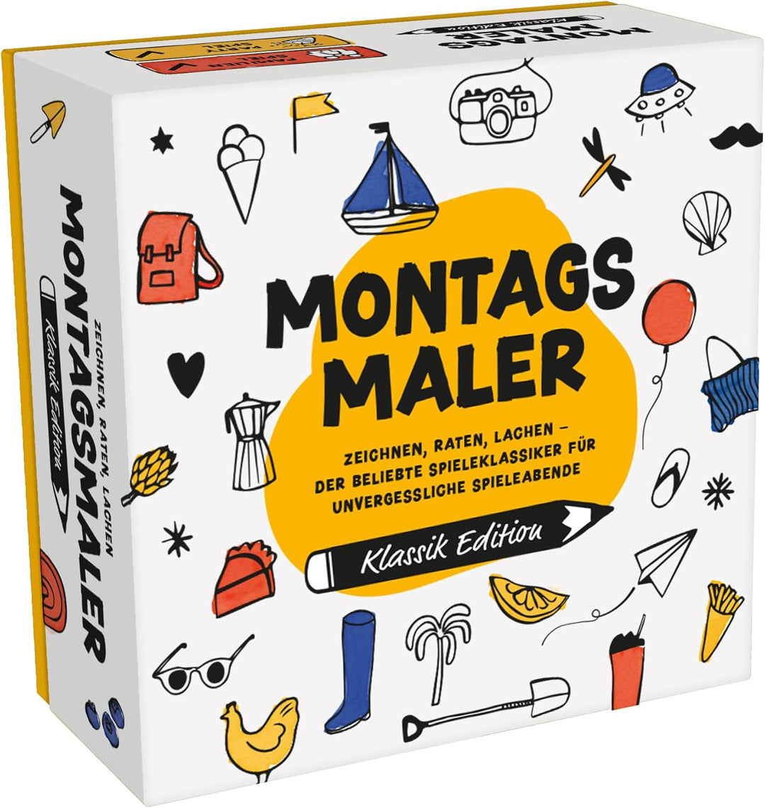 MONTAGSMALER - Das beliebte Zeichenspiel für Familie & Freunde | Perfekt für jeden lustigen Spieleab