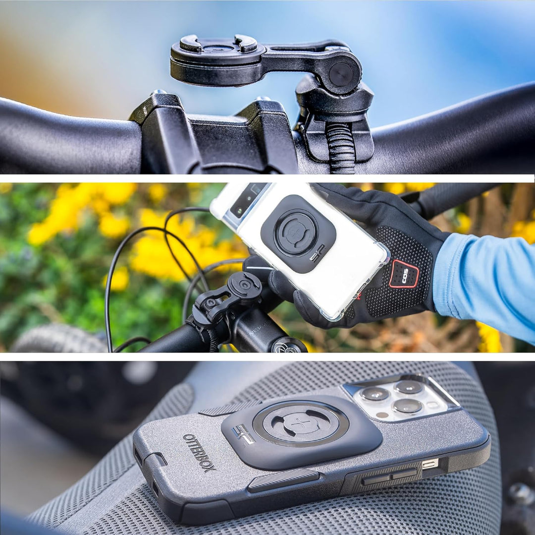 SP CONNECT Fahrrad-Handyhalterung | SPC+ | Universeller Handyhalter für Fahrradlenker | Fahrradhandy