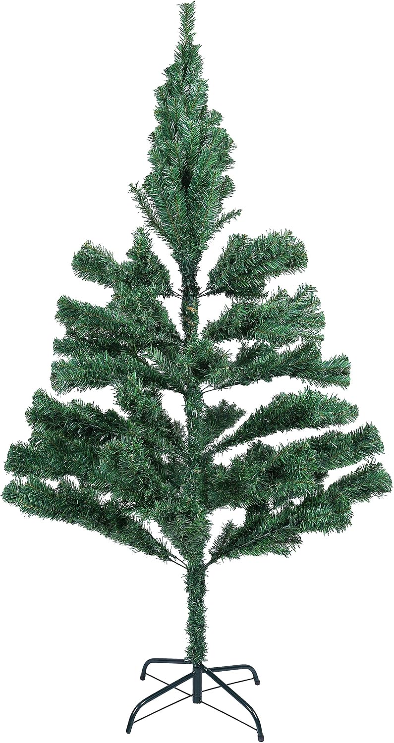 VEYLIN Künstlicher Weihnachtsbaum, 700 Spitzen, mit Metallständer, 1,8 m 1,8 M (6 Fuss), 700 Spitzen