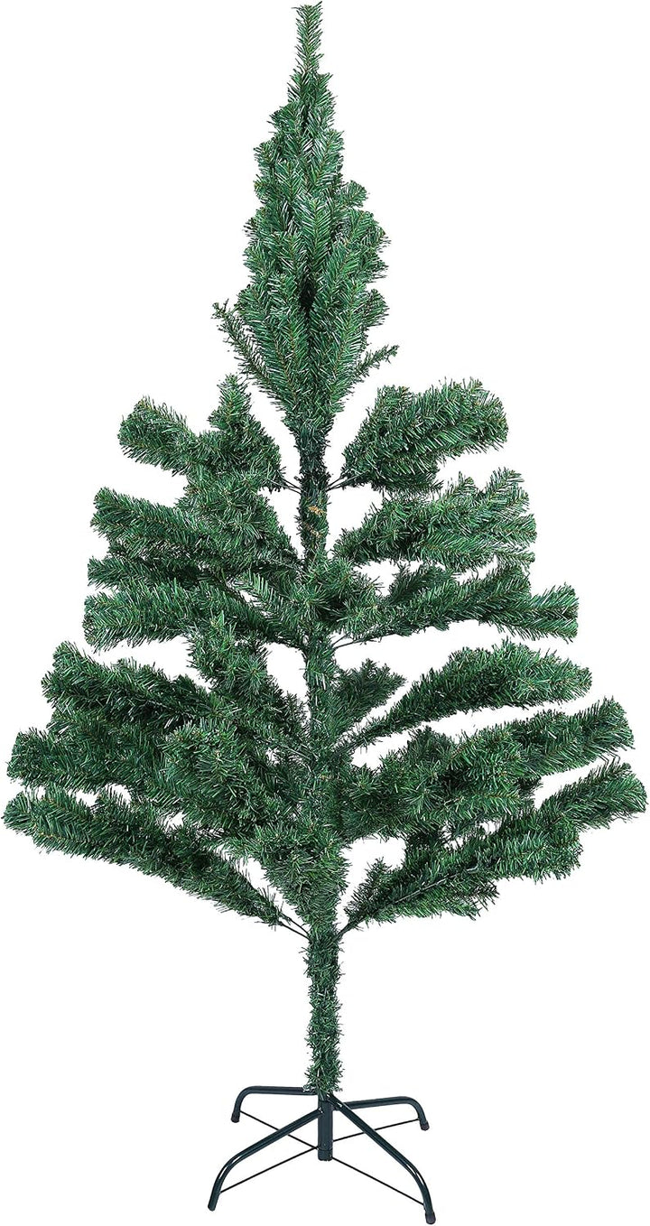VEYLIN Künstlicher Weihnachtsbaum, 700 Spitzen, mit Metallständer, 1,8 m 1,8 M (6 Fuss), 700 Spitzen