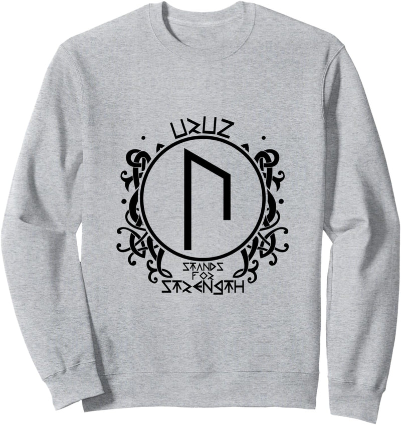 Wikinger Rune Uruz Strength keltische Rune Nordische Rune Sweatshirt