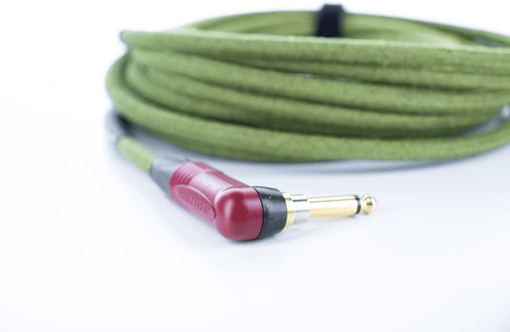 CORDIAL CABLES 6m Gitarrenkabel abgewinkelt silent Hanffasern