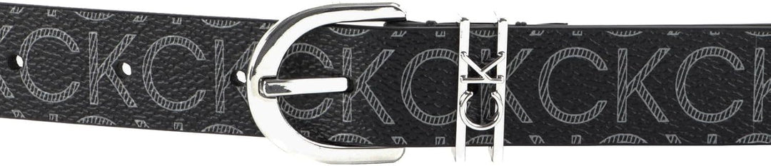 Calvin Klein CK Must CK Loop Belt 25mm W75 Black Mono