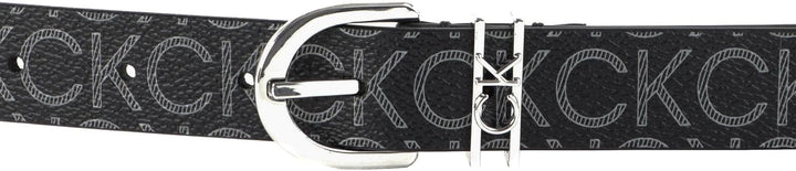 Calvin Klein CK Must CK Loop Belt 25mm W75 Black Mono