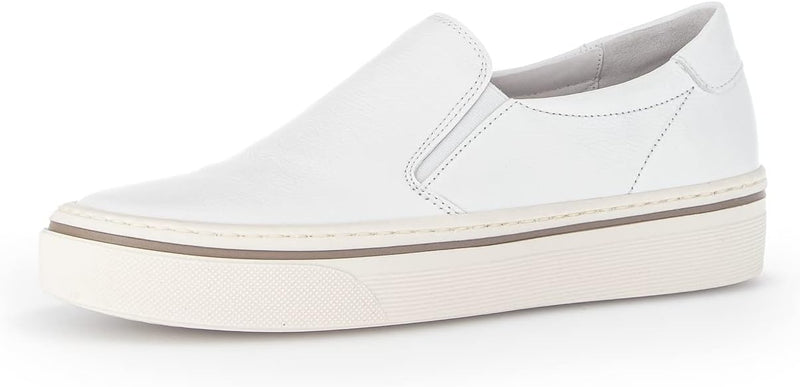 Gabor Damen Slipper, Frauen Halbschuhe,Wechselfussbett 36 EU Weiss Weiss 20, 36 EU Weiss Weiss 20