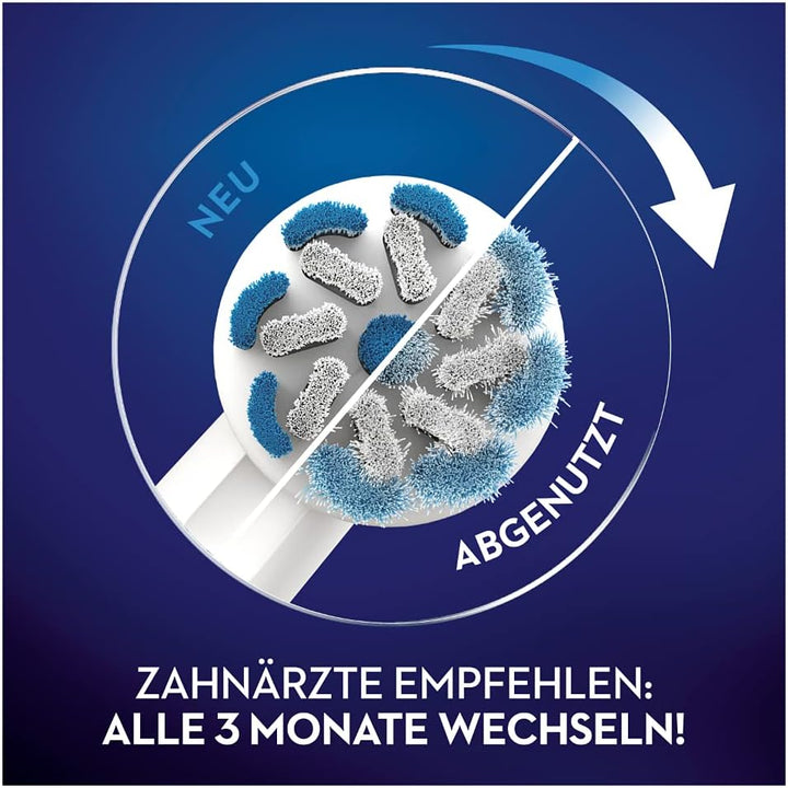 Oral-B Sensitive Clean Aufsteckbürsten für elektrische Zahnbürste, sanfte Zahnreinigung, ultra-dünne